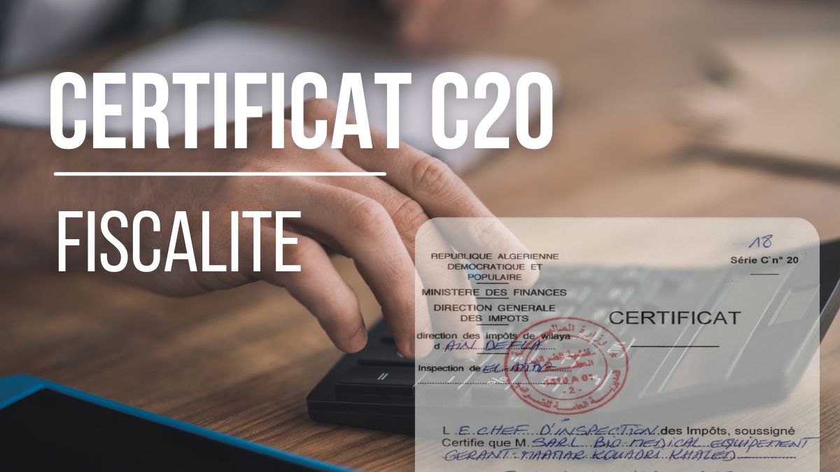 شهادة الوجود C20: شرح وإجراءات
