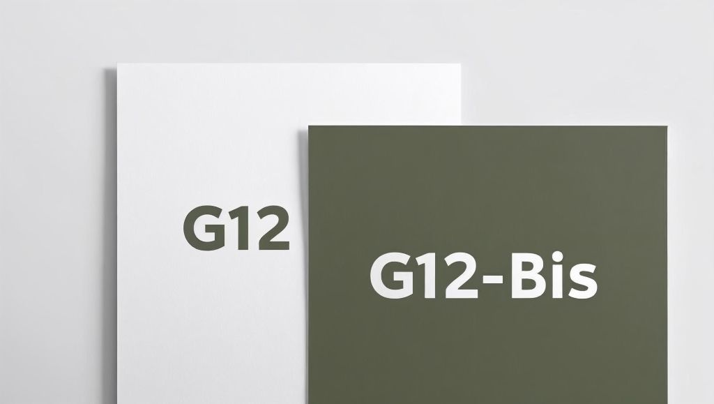 نشر استمارتي G12 و G12Bis لسنة 2025