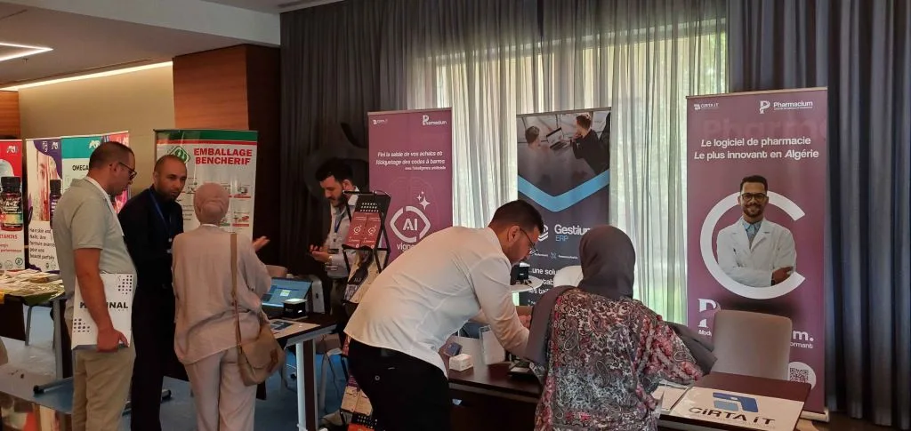مشاركة سيرتاسوفت في معرض ALPHARMA 2024: نجاح باهر بفضل Vigneye
